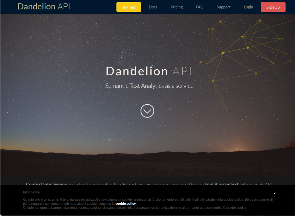 dandelion网站注册